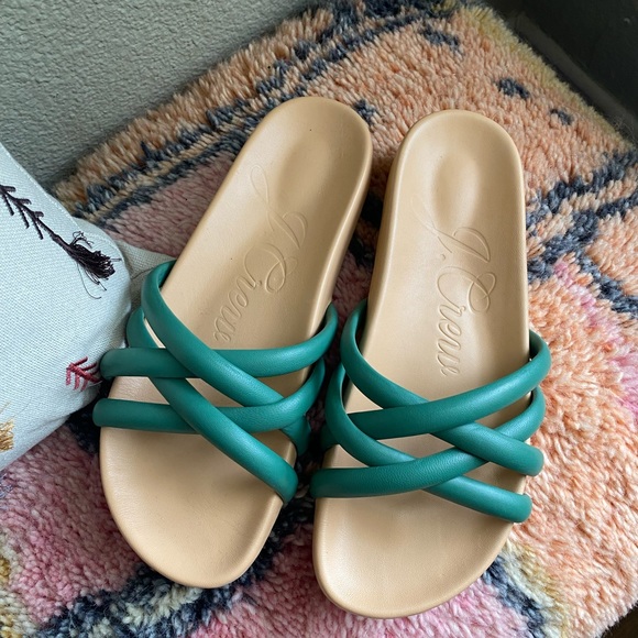 J.Crew Pacific Cushy Strap leather sandals - Picture 4 of 4